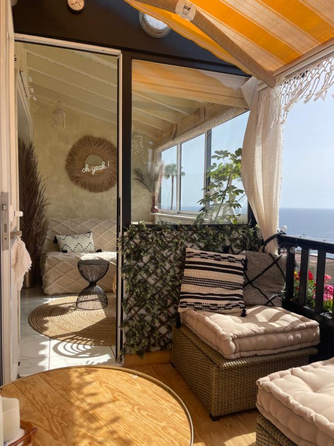 Boho Style Bungalow With Ocean View Mogán Kültér fotó