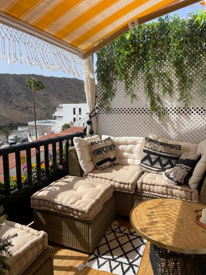 Boho Style Bungalow With Ocean View Mogán Kültér fotó