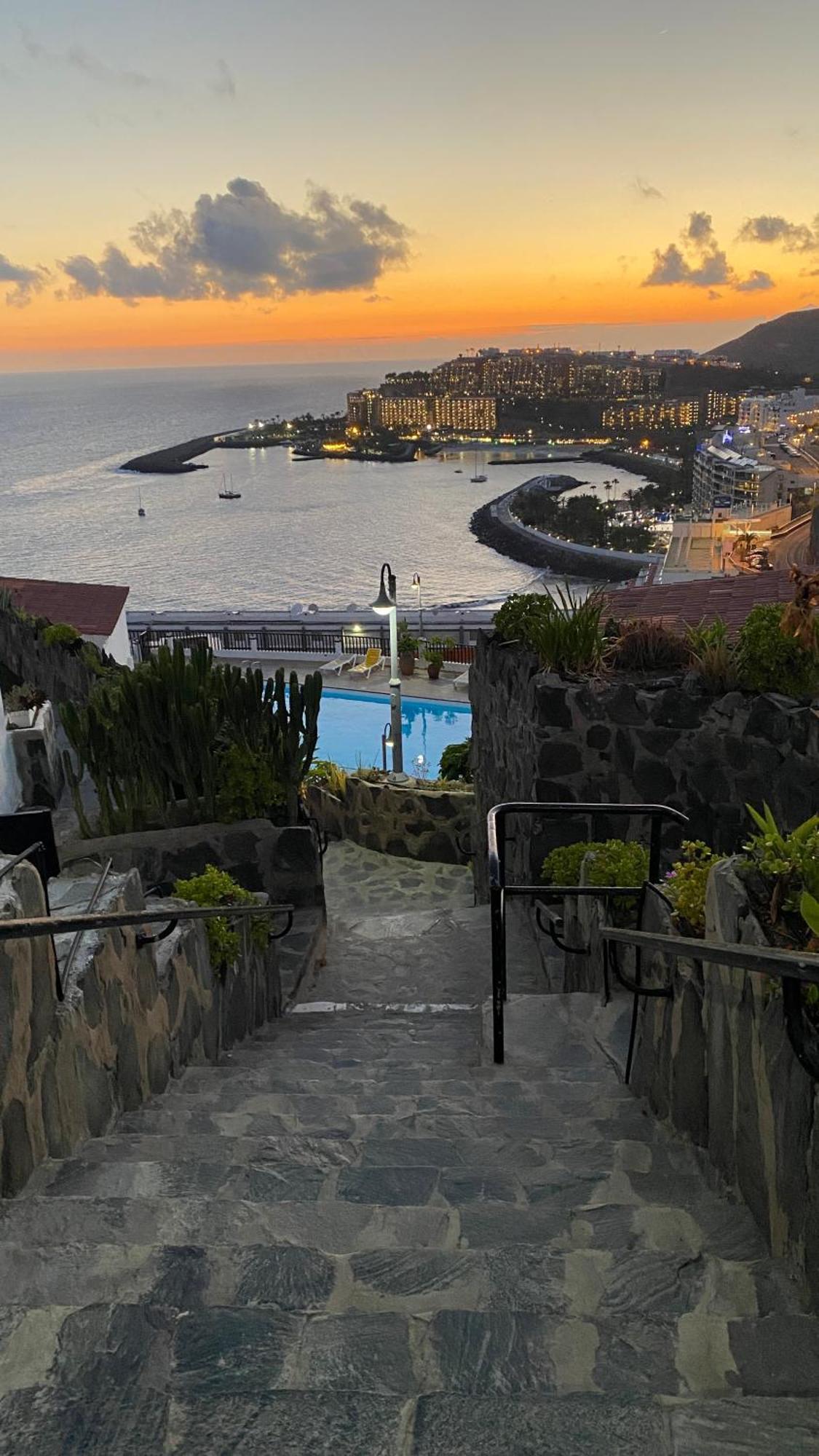 Boho Style Bungalow With Ocean View Mogán Kültér fotó